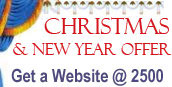 christmasnewyear web design offer